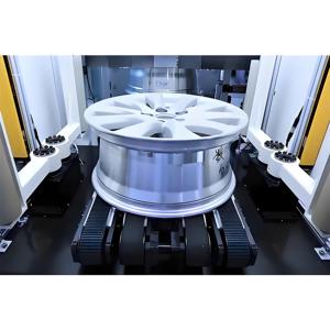 جهاز اختبار تأثير العجلات على الإطارات، معدات اختبار قوة التأثير الشعاعي على محور العجلة، آلة اختبار متانة الإطارات ضد الصدمات - Product Image 2