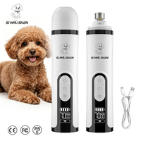 SiMAiSHEN-M5 Coupe-griffes pour chien avec lumière LED, faible bruit, lime à griffes pour chat, accessoires pour animaux de compagnie, nouvelle technologie 2026