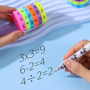 Mini cubo digital juguete educativo calculadora giratoria cubo juguete jardín de infantes <span class=keywords><strong>Realia</strong></span> niños matemáticas juguete de aprendizaje - Product Image 3