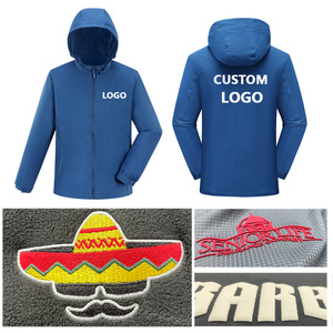 Op maat gemaakte logo high-performance formele werkkleding volledig ritsbare lente windbreaker expeditie heren ademende waterdichte pilotenjas met capuchon - Product Image 5