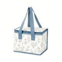 Sac isotherme personnalisé avec logo, tendance, recyclable, durable, portable, pour le déjeuner, sac de sport thermique souple, imperméable, avec grande poignée et poche en filet