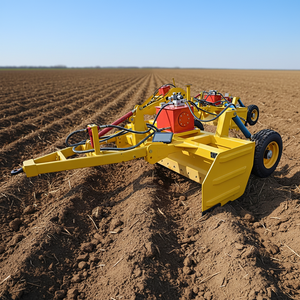 New Manufacturing Wholesale Tractor GPS Land Leveler <b>Machine</b> With Engine Automatic Self-leveling <b>Rotary</b> Level for Farm Use Land - Product Image 4