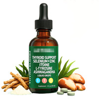 Gouttes pour la thyroïde Amazon TK Bestseller transfrontalières 60 ml, liquide oral au sélénium et à l'iode pour une meilleure densité osseuse