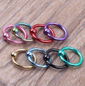 Rvs body jewelry 16 gauge nose <span class=keywords><strong>ring</strong></span> <span class=keywords><strong>BCR</strong></span> <span class=keywords><strong>penis</strong></span> tong ringen - Product Image 6