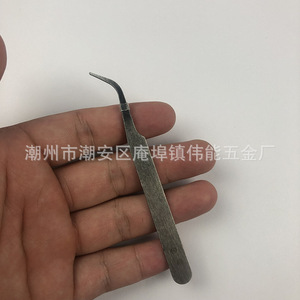 ขายตรงจากโรงงาน ชุดแหนบสามชิ้น รุ่นเครื่องมือช่าง แหนบสแตนเลส แหนบ DIY แบบโค้งและแบบตรง - Product Image 2