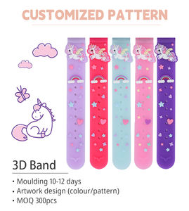 Reloj de Pulsera para Niño con Diseño de Dibujos Animados OEM/ODM, Caja de Acero Inoxidable, Correa de Acrílico, Resistente al Agua 3BAR, Esfera Analógica, Movimiento de Cuarzo - Product Image 6