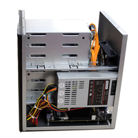 Komputer Desktop All-in-One Berkualitas Tinggi dengan Casing Server Nas *6 Bay HDD untuk Penyimpanan Data CPU J1900 Tersedia