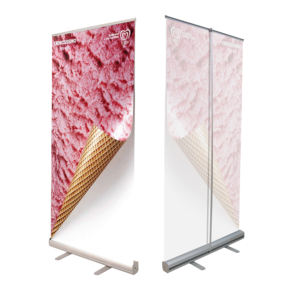 Espositore Roll-up Promozionale Retrattile Personalizzato in Alluminio Leggero Portatile 85x200 a Prezzo di Fabbrica - Product Image 3