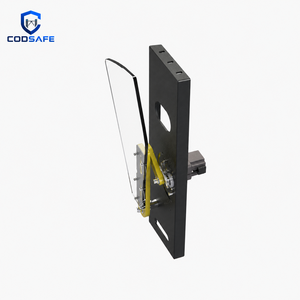 Tornello a barriera a pala a tutta altezza in acciaio inossidabile, con sistema anti-salita e anti-infiltrazione, per controllo accessi di alta sicurezza in ingressi e uscite - Product Image 1