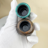 Tapas de Lujo para Botellas de Perfume de Resina Cilíndrica con Pulverizador