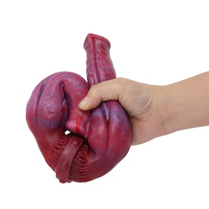 Juguete Sexual Erótico de Doble Cabeza con Forma de Pene de Perro, Músculos Fuertes para un Placer Intenso y Experiencias Lésbicas - Product Image 5