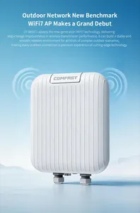 Nouveau routeur maillé WiFi 7 extérieur longue portée <span class=keywords><strong>Comfast</strong></span>, point d'accès sans fil double bande, étanche IP67, répéteur RJ45 - Product Image 3