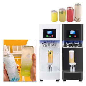 เครื่องซีลแบบไม่หมุน Langtai Commercial 370W สำหรับร้านชานมไข่มุก ใช้ได้กับขวด PET กระป๋องพลาสติก  รองรับการใช้งานหลากหลาย - Product Image 4