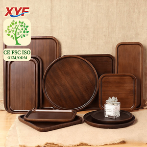 Plateau rectangulaire <span class=keywords><strong>en</strong></span> bambou <span class=keywords><strong>en</strong></span> gros - Plateau de service <span class=keywords><strong>en</strong></span> <span class=keywords><strong>bois</strong></span> empilable pas cher pour restaurant et café - Product Image 1
