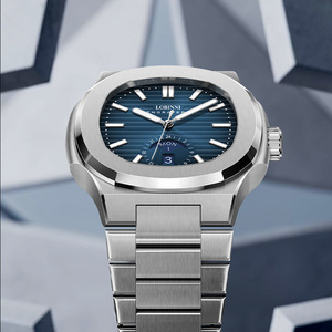 Đồng hồ cơ tự động bằng thép không gỉ dành cho nam giới Sivlery Đơn giản chống nước Thiết kế kinh doanh thời trang cổ điển Dạ quang - Product Image 3