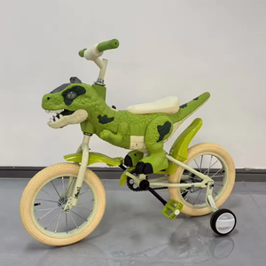 Nuevas Bicicletas de Juguete de Dinosaurio con Pedales, Bicicletas Infantiles con Cuadro de Acero de Alto Carbono, Bicicleta para Niños - Product Image 1