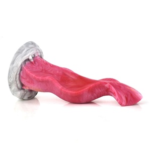 Realistic Wolf Tongue <b>Dildo</b> Silicone Sex Toys G Spot Clitoris Stimulator Animal Fantasy <b>Dildo</b> for Adult Women - Product Image 5