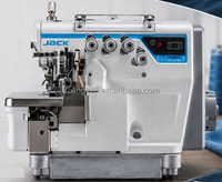 Machine à coudre surjeteuse industrielle Jack E5 4/5/6 fils, point surjete léger et lourd réglable, à vendre