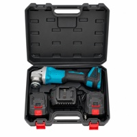Meuleuse d'angle industrielle sans fil 21V à moteur sans balais 6500 tr/min 125mm robuste pour la découpe de barres d'armature sur les chantiers de construction