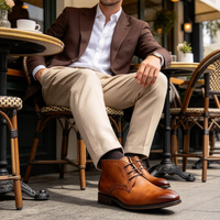 Bottes Chelsea en cuir véritable pour hommes, personnalisables avec logo de marque, vente en gros d'usine, bottes de mariage de haute qualité