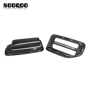 Rejilla de Parachoques Delantero de Repuesto de Fibra de Carbono Prepreg SOOQOO V3 para <span class=keywords><strong>BMW</strong></span> M2 G87 Compatible con el Emblema Original LCI - Product Image 6
