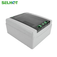 Boîte de distribution électrique série HA Boîte en plastique pour circuit imprimé Boîte de distribution de bornes ABS/PS 4 voies Usine