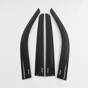 WZXD Accesorios para Coche, Visera de Ventana, Protector de Lluvia para TRITON L200 2024 2025, Deflectores de Coche, Protección contra la Intemperie - Product Image 4