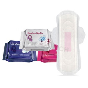 Henrich-<span class=keywords><strong>toallas</strong></span> <span class=keywords><strong>sanitarias</strong></span> ultradelgadas para mujer, compresas de algodón suave de 8 capas, compresas <span class=keywords><strong>sanitarias</strong></span> de anión para mujer - Product Image 6