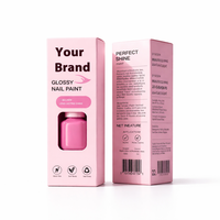 Boîtes en papier personnalisées pour cosmétiques de beauté, maquillage, maquillage, maquillaje, pour gloss à lèvres, emballage esthétique pour la vente en gros de cosmétiques coréens