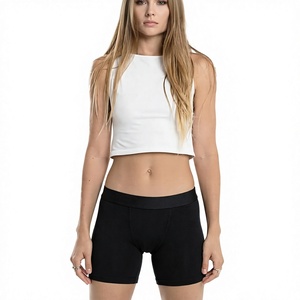 Culottes menstruelles sans coutures pour femmes, 4 couches, anti-fuites, super absorbantes, pour incontinence - Product Image 3