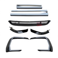 Kit Carrosserie de Haute Qualité pour Volkswagen V-W T6 : Lame de Pare-chocs Avant, Diffuseur de Pare-chocs Arrière, Jupes Latérales, Bavettes Anti-éclaboussures, Embout d'Échappement