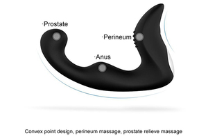 Massaggiatore Prostatico in Silicone per Uomo Vibratore per Donna Potente Giocattolo Sessuale Maschile Impermeabile - Product Image 4