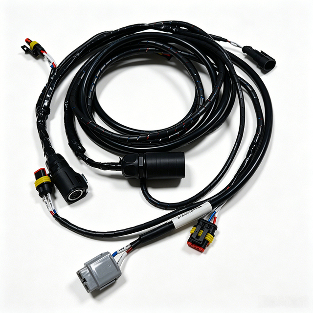 Custom Charging Wire Harness Aviation Plug Electrical Connector Cable Assembly for Medical Device Industrial Equipment