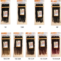 Extensions de cheveux au crochet africaines 3X PASSIONTWIST 18 pouces 170g 36 mèches double trame machine style simplicité perruque dreadlock