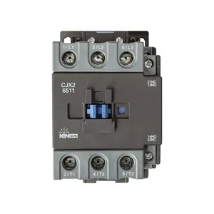 Kinee CJX2-6511 điện AC cuộn dây từ OEM nhà máy Giá 3 P 24V 36V 220V 3 giai đoạn tiếp xúc với mô hình Số CJX2-6511