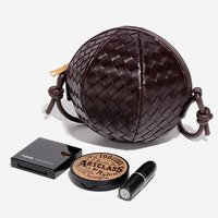 Sac Tendance 2024 produits de livraison directe 2025 portefeuille de créateur de luxe femmes Mini sacs petit sac à main tissé sac cylindrique en cuir Pu
