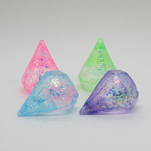 Juguetes Antiestrés de TPR con Purpurina y Diamantes de Maltosa, Coloridos, para Niños, Regalo Promocional, Venta Caliente - Product Image 2