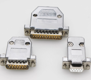 DB9/DB15/DB25 bạc mạ nhựa vỏ VGA mạ bạc sáng db26 mạ crôm vỏ - Product Image 4