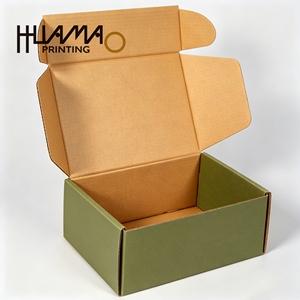 Caja de Envío para Cargador Portátil con Impresión Personalizada, Cartón Kraft Corrugado Premium con UV Localizado y Logotipo en Relieve para la Identidad de Marca - Product Image 1