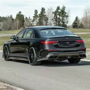 Nuevo Kit de Carrocería para <span class=keywords><strong>Mercedes</strong></span> W223 <span class=keywords><strong>S450L</strong></span> S500 S580, Estilo MSY Mejorado, Fibra de Carbono, Difusor Delantero, Faldones Laterales, Clips para Enganche de Remolque - Product Image 3