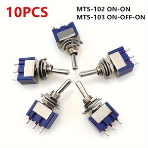 สวิตช์แบบโยก MTS-101/102/103 MTS-202/203 3 ขา/6 ขา 2 ตำแหน่ง/3 ตำแหน่ง - Product Image 3