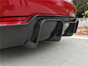 Nhà Máy Giá Sợi Carbon Cơ Thể Kit Cho Tesla Mô Hình <span class=keywords><strong>3</strong></span> Facelift V V Phía Trước Lip Phía Sau Khuếch Tán Spoiler Bên Váy Mới Xe Bumper - Product Image 6