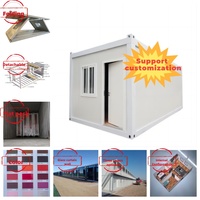 Maison mobile double largeur de qualité supérieure fabriquée en Chine Maison à installation rapide Maison de conteneur d'expédition de luxe bon marché Maison