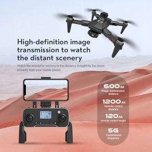Flyxinsim <span class=keywords><strong>K80</strong></span> <span class=keywords><strong>Pro</strong></span> Max Drone <span class=keywords><strong>GPS</strong></span> 4K caméra professionnelle moteur 5G FPV 1.2Km pliable quadricoptère Drone jouets hélicoptère RC Drones - Product Image 3