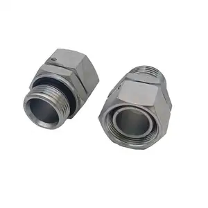 Carbon Steel External Thread Straight Pipe Joint Hydraulic Hydraulic Pipe Joint