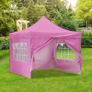 Ticaret gösterisi 10x10 için yüksek kaliteli açık özel katlanır marquee gazebo gölgelik kolay kurulan çadır