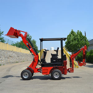 TT10-<span class=keywords><strong>08</strong></span> 	 Backhoe <span class=keywords><strong>Loader</strong></span> 800kg 600kg 0.8 Ton Wheel Back Hoe Excavadora Front End <span class=keywords><strong>Loader</strong></span> Mesin Motor 4WD Amerika Utara - Product Image 2