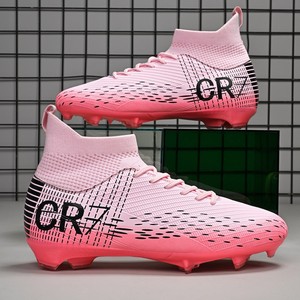 Botas de Fútbol Profesionales para Hombre, Estilo <span class=keywords><strong>Baloncesto</strong></span>, para Terreno Firme, con Logotipo Personalizado OEM de Fábrica, Más Vendidas - Product Image 2