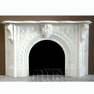 Casa de lujo de estilo <span class=keywords><strong>romano</strong></span> chimenea de piedra diseños - Product Image 4