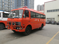 Dongfeng 4x4 toutes roues motrices Bus à vendre Nouveau 19 sièges Off-road Passenger Bus Euro 3 Diesel Cummins Engine Coaches